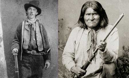Billy the Kid and Geronimo